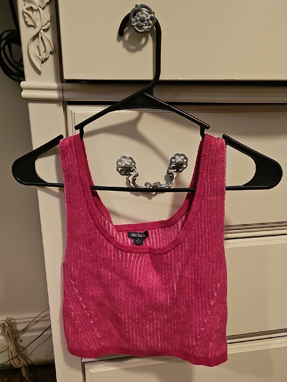 wild fable Hot Pink Ribbed Tank